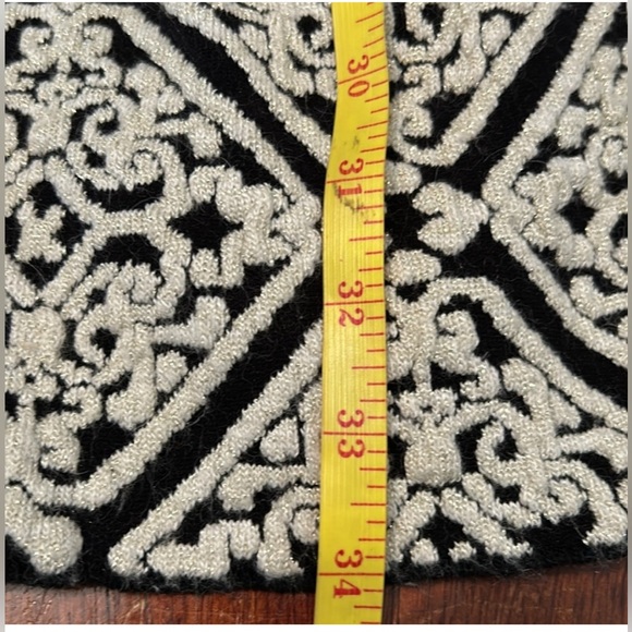 Orange Fashion Village Draped Tapestry Cardigan - Picture 11 of 11